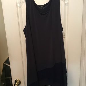 "NEW" Alfani Women's Navy Tank Top - 3X